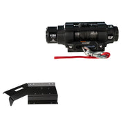 Viper 4500lbs V3 Winch Black Rope With Mount For Honda Foreman 500 Manual 2005-2006