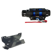 Viper 4500lbs V3 Winch Blue Rope With Mount For Honda Pioneer 700-4 2014-2021