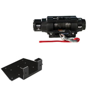 Viper 4500lbs V3 Winch Black Rope With Mount For Yamaha Big Bear 400 2002-2006