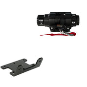 Viper 4500lbs V3 Winch Black Rope With Mount For Yamaha Kodiak 450 2003-2014