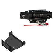 Viper 4500lbs V3 Winch Black Rope With Mount For Yamaha Viking 700 2014-2019