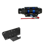 Viper 4500lbs V3 Winch Blue Rope With Mount For Kawasaki Mule 600 610 2005-2016