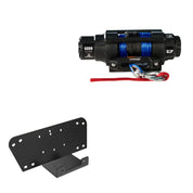 Viper 6000lbs V3 Winch Blue Rope With Mount For Kawasaki Mule 600 610 2005-2016