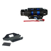 Viper 4500lbs V3 Winch Blue Rope With Mount For Kawasaki Brute Force 650 2005-2013