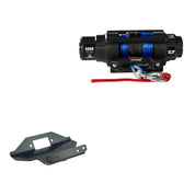 Viper 6000lbs V3 Winch Blue Rope With Mount For Kawasaki Brute Force 750 2005-2020