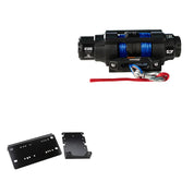 Viper 4500lbs V3 Winch Blue Rope With Mount For Kubota RTV900 2004-2008 V34500SE_BL