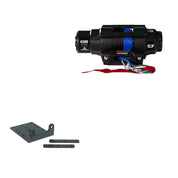 Viper 4500lbs V3 Winch Blue Rope With Mount For Kubota RTV900 2009-2022 V34500_BL