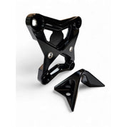 Elektric Offroad Black Radius Rod Plate With Tow Hook For Can-Am Maverick X3 2017-2021