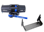 Viper V2 ATV Winch Kit 4500 lb Standard Spool With 40 Feet Orange Synthetic Rope With Mount For Polaris Models 2003-2006