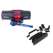 Viper V2 ATV Winch Kit 4500 lb Standard Spool With 40 Feet Orange Synthetic Rope With Mount For Can-Am Renegade 500/800 2008-2012