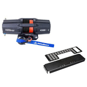 Viper V2 UTV Winch Kit 6000 lb Standard Spool With 40 Feet Black Synthetic Rope With Mount For Polaris Ranger Models 2002-2008