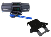 Viper V2 ATV Winch Kit 3500 lb Standard Spool With 40 Feet Green Synthetic Rope With Mount For Honda Rincon 650/680 2003-2005