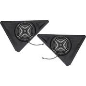 SSV Works Behind Seat SSV Subwoofer Box With Front 8" Speaker Pods For Polaris Slingshot 15-21