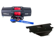 Viper V2 UTV Winch Kit 3500 lb Standard Spool With 40 Feet Black Synthetic Rope With Mount For Honda Big Red 200/250/700 1982-1984