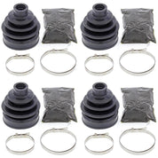 Complete Rear Inner & Outer CV Boot Repair Kit for Arctic Cat 366 FIS w/AT 2008