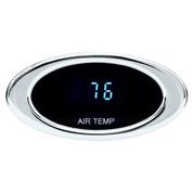 Dakota Digital Ambient Air Temperature Gauge Satin or Chrome Oval Bezel ION-14-1