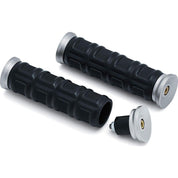 Kuryakyn Dillinger Grips for Street Nickel 1"