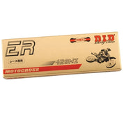 DID Super Non O-Ring 428 NZ Chain 120 Links Gold/Black for Street Motorcycle