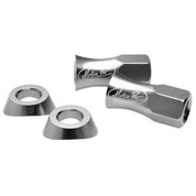Motion Pro Silver Liteloc Rim Nut And Washer 12mm 11-0022