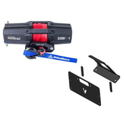 Viper V2 UTV Winch Kit 6000 lb Standard Spool With 40 Feet Blue Synthetic Rope With Mount For Yamaha YXZ1000R 2016-2021