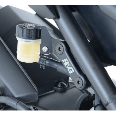 R&G Racing Black Footrest Delete Blanking Plate Kit For 2014-2015 Yamaha FZ09