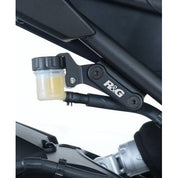 R&G Racing Black Footrest Delete Blanking Plate Kit For 2014-2015 Yamaha FZ09