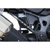 R&G Racing Black Footrest Delete Blanking Plate Kit For 2016-2017 Honda CRF1000L Africa Twin