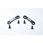 R&G Racing Black Footrest Delete Blanking Plates For 2016-2018 Triumph Tiger 1050 Sport