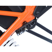 R&G Racing Black Footrest Delete Blanking Plates For 2020-2021 KTM 125 Duke