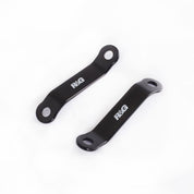 R&G Racing Black Rear Foot Rest Delete Blanking Plates For 2019-2024 Suzuki Katana 1000