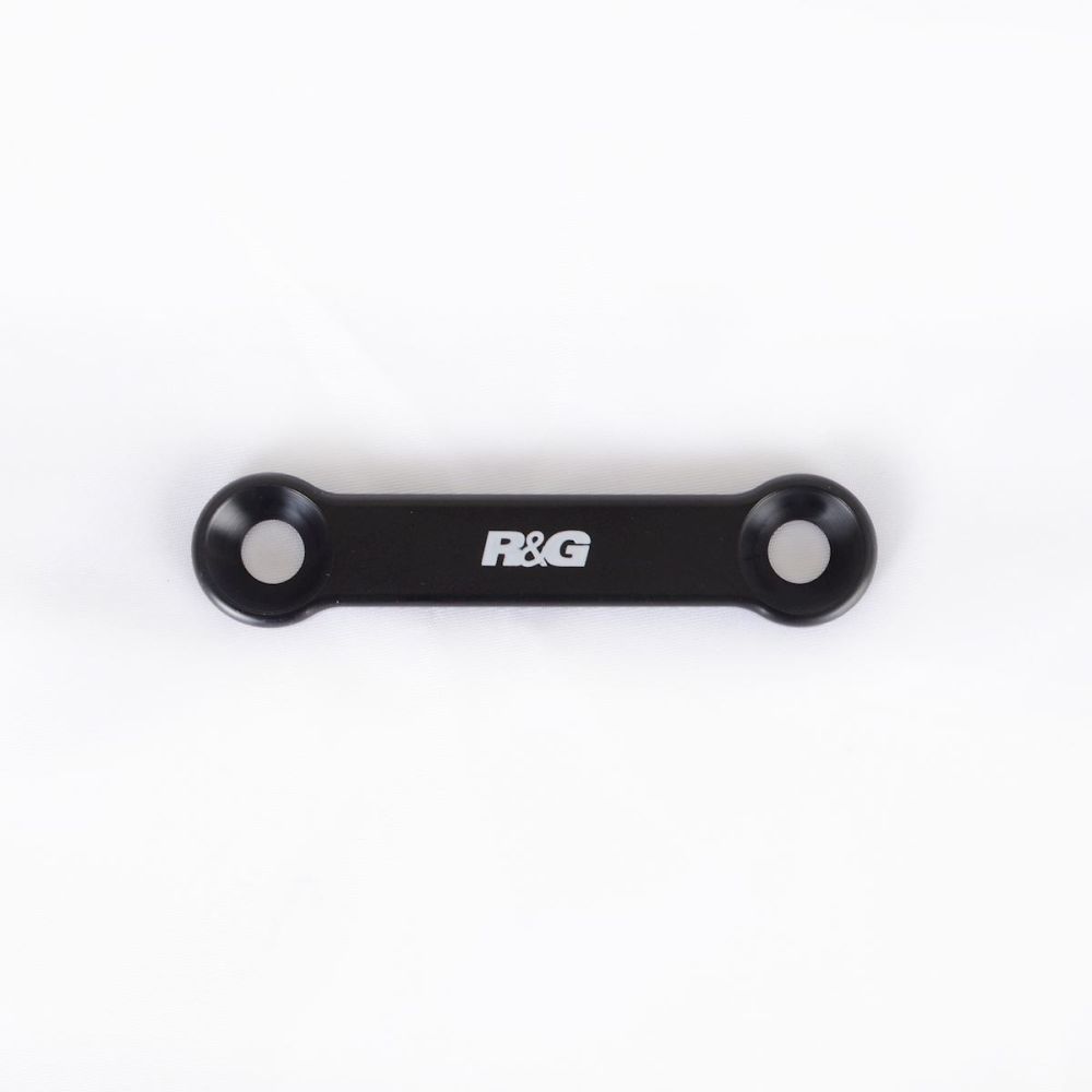 R&G Racing Black Rear Foot Rest Delete Blanking Plates LHS For 2019-2020 Husqvarna SVARTPILEN 701