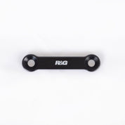 R&G Racing Black Rear Foot Rest Delete Blanking Plates LHS For 2019-2020 Husqvarna SVARTPILEN 701