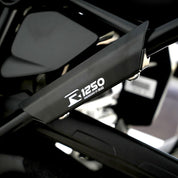 R&G Racing Black Rear Foot Rest Delete Blanking Plates LHS BLP0099BK