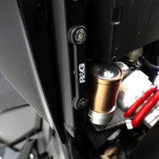 R&G Racing Black Footrest Delete Blanking Plates BLP0107BK