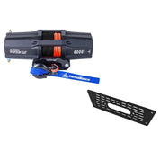 Viper V2 UTV Winch Kit 4500 lb Standard Spool With 40 Feet Red Synthetic Rope With Mount For Textron Stampede 2017-2019