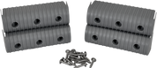 Caliber Bunkwrap End Cap Acc, 2X6 Grey 4 Pk. W/ Hardware Kit 23053