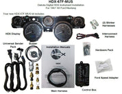 Dakota Digital 1967-1968 Ford Mustang HDX Analog Gauge kit HDX-67F-MUS