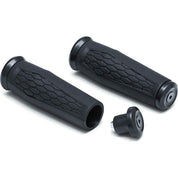 Kuryakyn Hex Grips for Street 7/8" Universal Black 7/8"