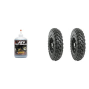 Set of 2 Frontier DI2037 Radial Rear Tires 26x11R-12 4-ply with Sealant