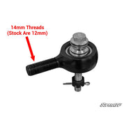 SuperATV Can-Am Maverick Z-Bend Tie Rod Kit - Replacement for SuperATV Lift Kits TRRA-CA-MAV-Z6-14-02