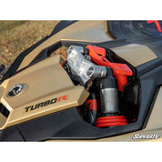 SuperATV Can-Am Maverick X3 Billet Shock Tower Brace STS-CA-X3-001-00