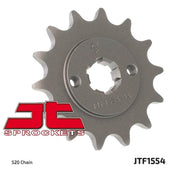 520 Chain Natural, Front & Rear Sprocket Kit for HYOSUNG GT250 Comet 2006-2010