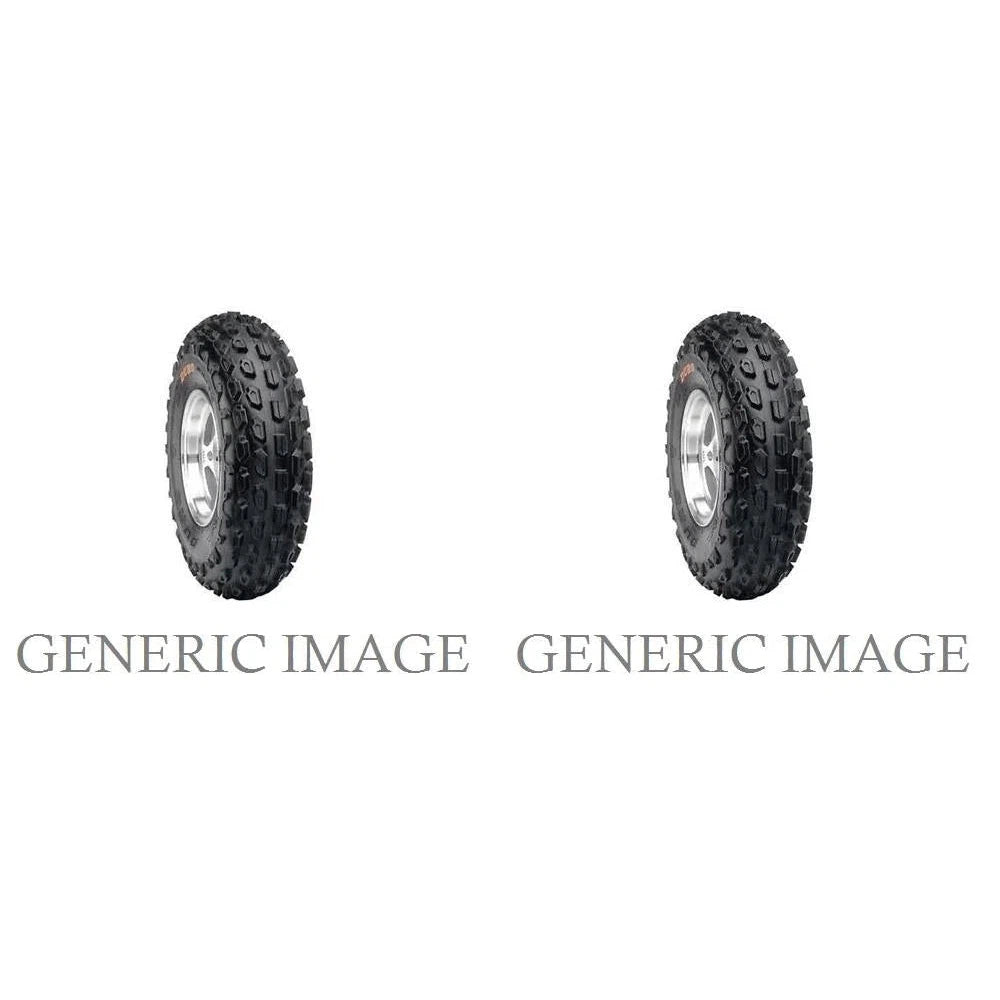 Set of 2 DURO HF277 Thrasher Radial Front Tires 19x7R-8 2-ply