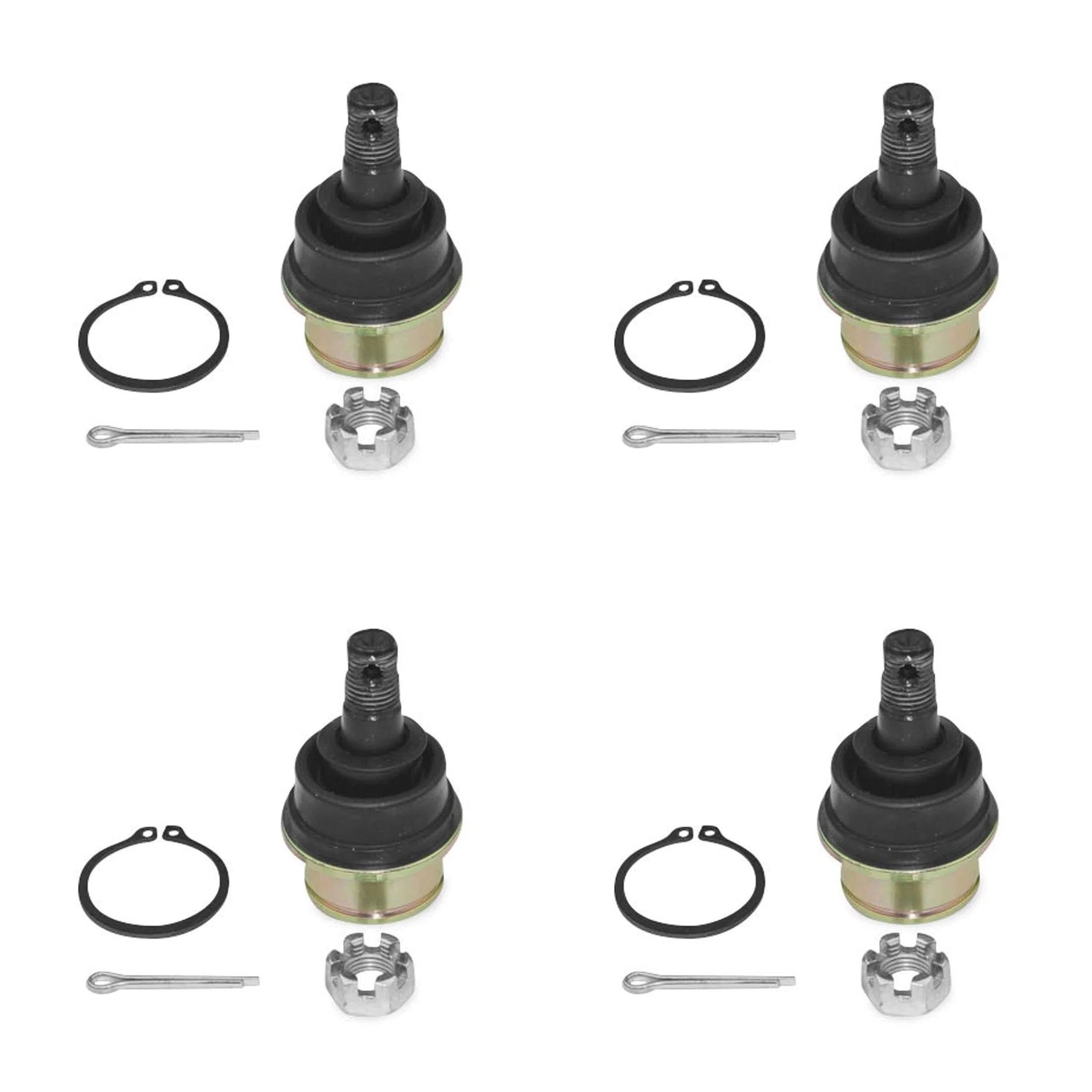 QUADBOSS Complete Ball Joint Lower and Upper Kit for Yamaha 660 RHINO 2004-2007