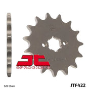 Front & Rear Sprocket Kit for SUZUKI T20 Super Six-520 Chain Conversion 68