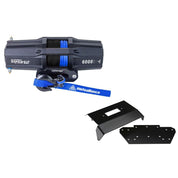 Viper V2 ATV Winch Kit 3500 lb Standard Spool With 40 Feet Green Synthetic Rope With Mount For Honda Foreman Rubicon 500 2005-2006