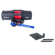 Viper V2 UTV Winch Kit 3500 lb Standard Spool With 40 Feet Red Synthetic Rope With Mount For Kubota RTV1140/RTV900 2009-2022