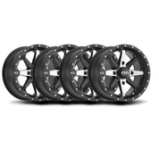 ITP Set of Four Cyclone Wheels 14x7 4/110 5+2