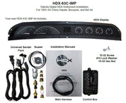 Dakota Digital 1963-1964 Chevrolet Impala HDX Analog Gauge kit HDX-63C-IMP