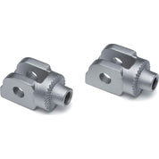 Kuryakyn Splined Adaptor Mounts for Cruisers Silver